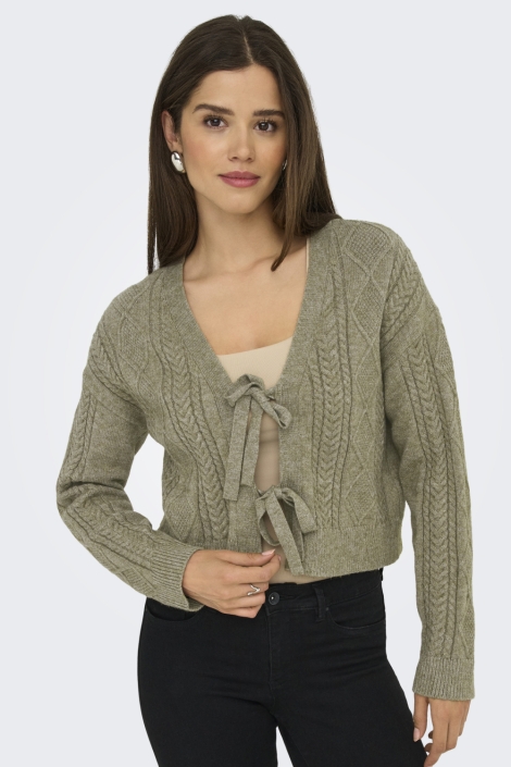 Only onlfia life ls string cardigan knt